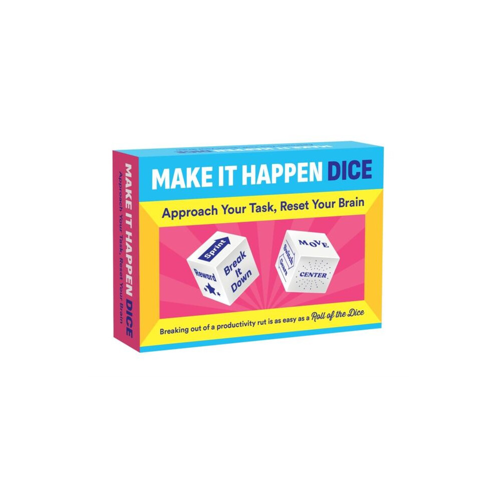 Riachristiecollections Make It Happen Dice By Chronicle Chronicle Books Other Book