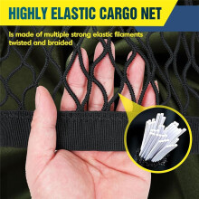 Zeer Elastisch Bagagenet voor Pick- Vrachtwagenbed, Vrachtwagenbed Bagagenet Gaas, 4x4ft Rekt Uit Tot 8x8ft Vrachtwagenbednet