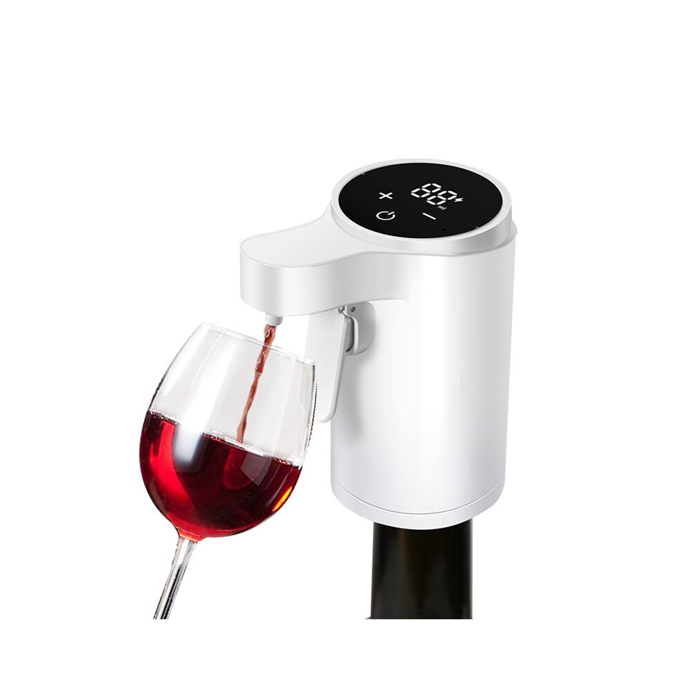 Electric Bottle Pump Dispenser Touchless Automatic Beverage Pourer For Whisky, Alcoholic Drinks &More,Usb Rechargeable B 6031949374956