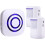 Motion Sensor Alarm System, Wireless Home Security Driveway Alarm Indoor,PIR Motion Detector Alert with 2 Sensor US Plug 1
