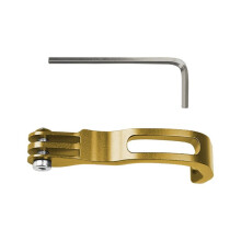 Supporto per Lampada Anteriore per Bicicletta Pieghevole Supporto per Lampada per Bicicletta Supporto per Prolunga In Lega di Alluminio Raccordi per