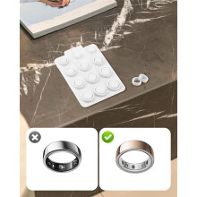 Ring-Sizing Kit for Precise Fit (Sizes 4-15) -Professional Finger Measuring Tool for Health & Sleep Wearable Rings