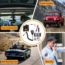 QYT KT-8900D Mobile Radio Dual Band 136-174MHz & 400-480MHz 25W Walkie Talkie KT8900 Transceiver Station