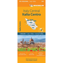 Italy Centre Michelin Regional Map 563 by Michelin Other Book