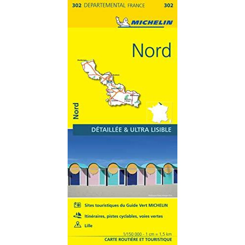 Nord Michelin Local Map 302 by Michelin Other Book