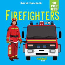 Firefighters by David Hawcock Hardcover Book