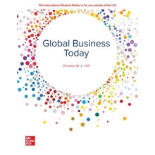 Global Business Today 2024 Release ISE by Charles Hill Paperback Book