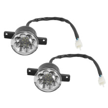 2Pcs 12V LED ATV Front Headlight 125Cc 150Cc 250Cc 300Cc Headlights for Chinese Taotao JCL Baja Yamoto Kazuma Roketa