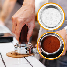 STK 51 Mm Kaffemaskiner i Rostfritt StåL Tryckfilterkorg Pulverkorg Kaffe BottenlöSt Portafilterfilter