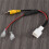 4 Pin Car Reverse Camera Retention Wiring Harness Cable Plug Adapter Connector Fit for 7