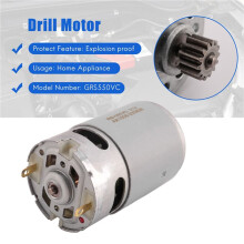GRS550VC 14 Teeth Motor 21500-29000RPM Lithium Drill Motor 21V for Rechargeable Electric Saw Screwdriver