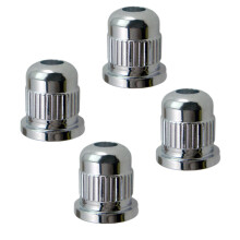 4 Pcs Electric Bass Guitar String Mounting Ferrules Bushing for Universal Bass Body,Silver