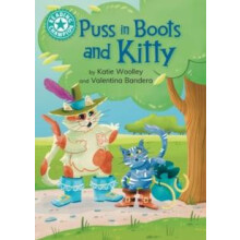Reading Champion Puss in Boots and Kitty by Katie Woolley Hardcover Bo