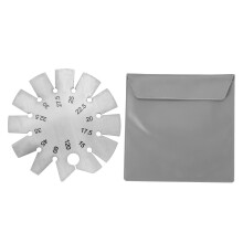 Bevel Gauge Axe Angle Gauge Round Shape Knife Angle Finder Knife Blade Angle Gauge 15-120 for Measuring Knife Angle