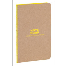 Kraft and Yellow Small Bullet Journal Other Book
