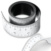 39.37 Inch Magnetic Ruler Flexible Magnetic Ruler with Both Inches and Centimeters Magnet Measuring Tape 1 PCS