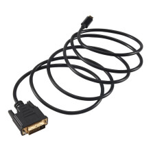 USB TYPE C Till DVI-Kabel USB Typ C Till DVI 24+1-Adapter 4K 30Hz (6FT/1,8M) för  3 för 2017/2016  Pro
