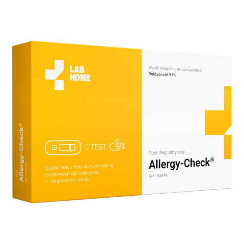 ALLERGY-Check Test alergiczny IgE 1sztuka
