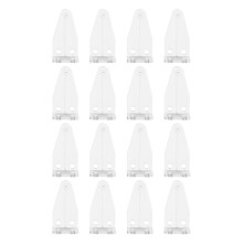 32Pairs Vertical Blind Clips Replacement Sturdy Plastic Repair Tabs
