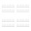 32Pairs Vertical Blind Clips Replacement Sturdy Plastic Repair Tabs 9