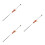 3Stk Cello Endpin Halter Aus Robustem Metall Für Sicheren Stand 4