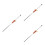 3Stk Cello Endpin Halter Aus Robustem Metall Für Sicheren Stand 8