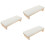 3Pcs Nail Hand Rest White Cushion for Comfortable Manicure Use 8