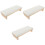 3Pcs Nail Hand Rest White Cushion for Comfortable Manicure Use 5