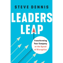 Leaders Leap by Steve Dennis Hardcover Book