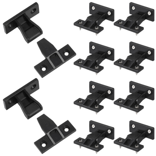 20Stk Möbelverbinder Push Fitting System Eckclip Für Schranksysteme