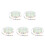 5Rolls Easter Egg & Tulip Print Ribbon Polyester for Crafting 4