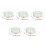 5Rolls Easter Egg & Tulip Print Ribbon Polyester for Crafting 10