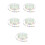5Rolls Easter Egg & Tulip Print Ribbon Polyester for Crafting 7