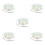 5Rolls Easter Egg & Tulip Print Ribbon Polyester for Crafting 8