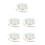 5Rolls Easter Egg & Tulip Print Ribbon Polyester for Crafting 9