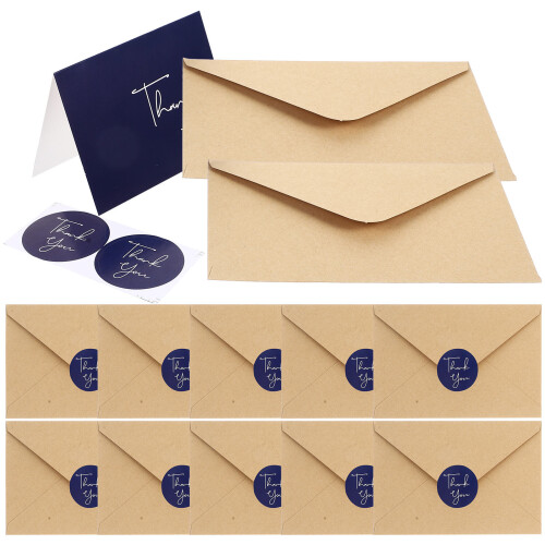 50Ensembles Cartes Gratitude Usage Anniversaire Pliables