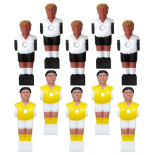 40Pcs Table Football Figures Resin Foosball Player Statue for Decor