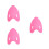 3Stk Eva Kickboard Schwimmfloat Pink A-Form Anfänger Schwimmhilfe 4