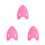 3Stk Eva Kickboard Schwimmfloat Pink A-Form Anfänger Schwimmhilfe 6