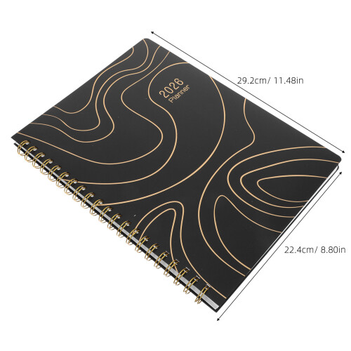 Portable Weekly Monthly Goal Setting Planner Notebook 2026 2