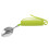 3Pcs Olive Green Adaptive Spoons for Elderly Anti-Shake Silicone Grip 2