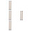 8Pièces Ensemble Rouleaux Bois Pour Dessin DIY 8
