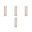 8Pièces Ensemble Rouleaux Bois Pour Dessin DIY 4