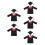 5Stk Atmungsaktive Kinder Graduation Gown Cap Set 3