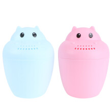 6Pcs Assorted Color Baby Shower Water Ladle Plastic Bathing Spoon Set