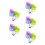 10Pcs Betta Fish Hammock Plastic Leaf Aquarium Decoration 9