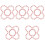 250Stk Essenzöl Diffusor Vulkanische Steine Aromatherapie Pink 5