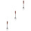 3Pcs Fruit Tasting Forks Wood Handle Comfortable Grip Dinnerware 7