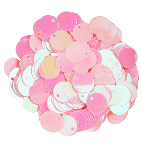 5Pcs Decorative Round Sequins for DIY Apparel and Craft Projects 1