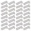 300Sets Clothing Security Tags Light Grey Durable Anti-Theft for Malls 1